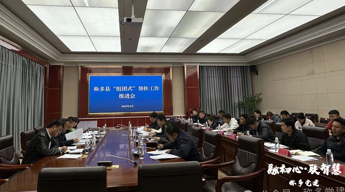 称多县召开“组团式”帮扶工作推进会